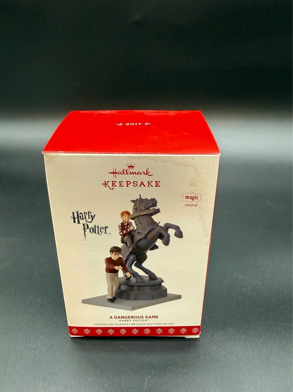 Hallmark 2017 Harry Potter A Dangerous Game Sound Christmas Ornament 2495QXI2962